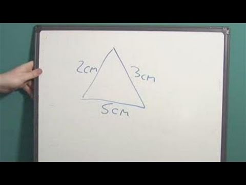 Video: How To Calculate The Perimeter Of A Triangle