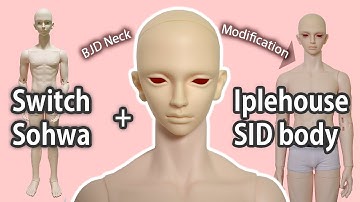 Crystallizing SALT | Modifying Switch Sohwa head and Iplehouse SID body to make my BJD