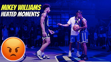 MIKEY WILLIAMS HEATED MOMENTS!