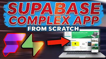 Build A Complex Supabase App w/NoCode (Comprehensive Tutorial)
