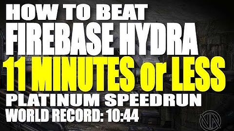 Mass Effect 3 Multiplayer (RECORD 10:44) Platinum Hydra SpeedRun Guide