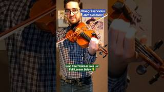 Jam with Austin Scelzo: Bluegrass Violin Play-Along! #bluegrass #violinjam #shorts