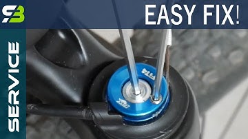 Quick Fix - Lockout On A NEW Fox Fork Not Working. How To Solve The Problem.