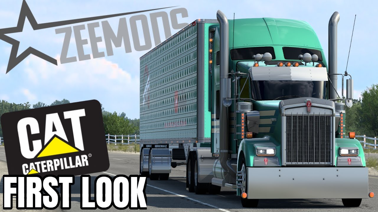WE have Zeemods NEW CAT C15-6NZ SOUND PACK !! | Best sound pack for ATS ??