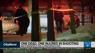 Man dead, woman injured in Summerhill shooting
