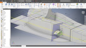 Finished Front Wing, Moving to Chasis - F1 car using Autodesk Inventor 2019