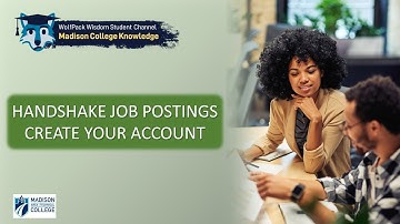 Handshake Job Postings - Create your Account