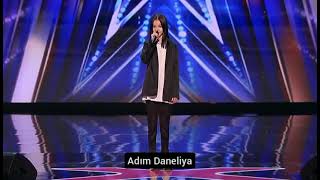 13 Yaşindaki̇ Daneli̇ya Sesi̇yle Herkesi̇ Ayağa Kaldirdiamericans Got Talent - Türkçe Altyazılı