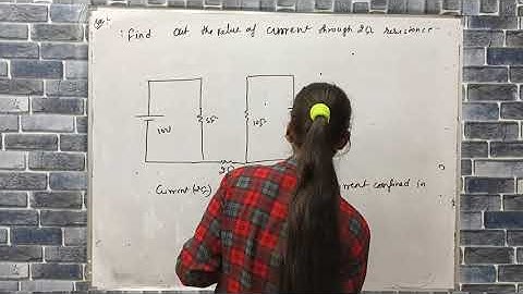 find out the value of current through 2 ohm resistance for the given circuit