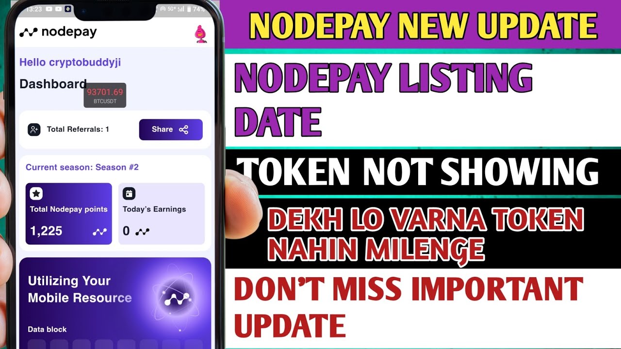 nodepay airdrop update | nodepay listing date | nodepay point not ...