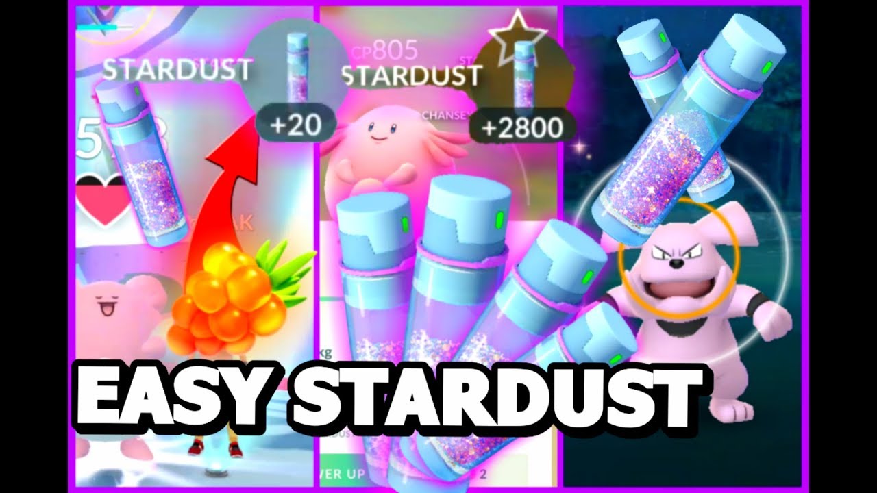 BEST WAY TO COLLECT STARDUST IN POKEMON GO | 1 MILLION STARDUST IN 1