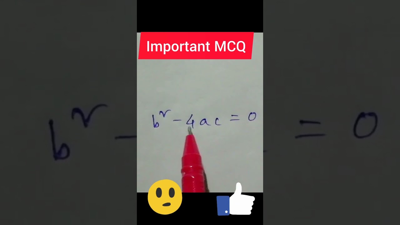 hslc important maths mcq