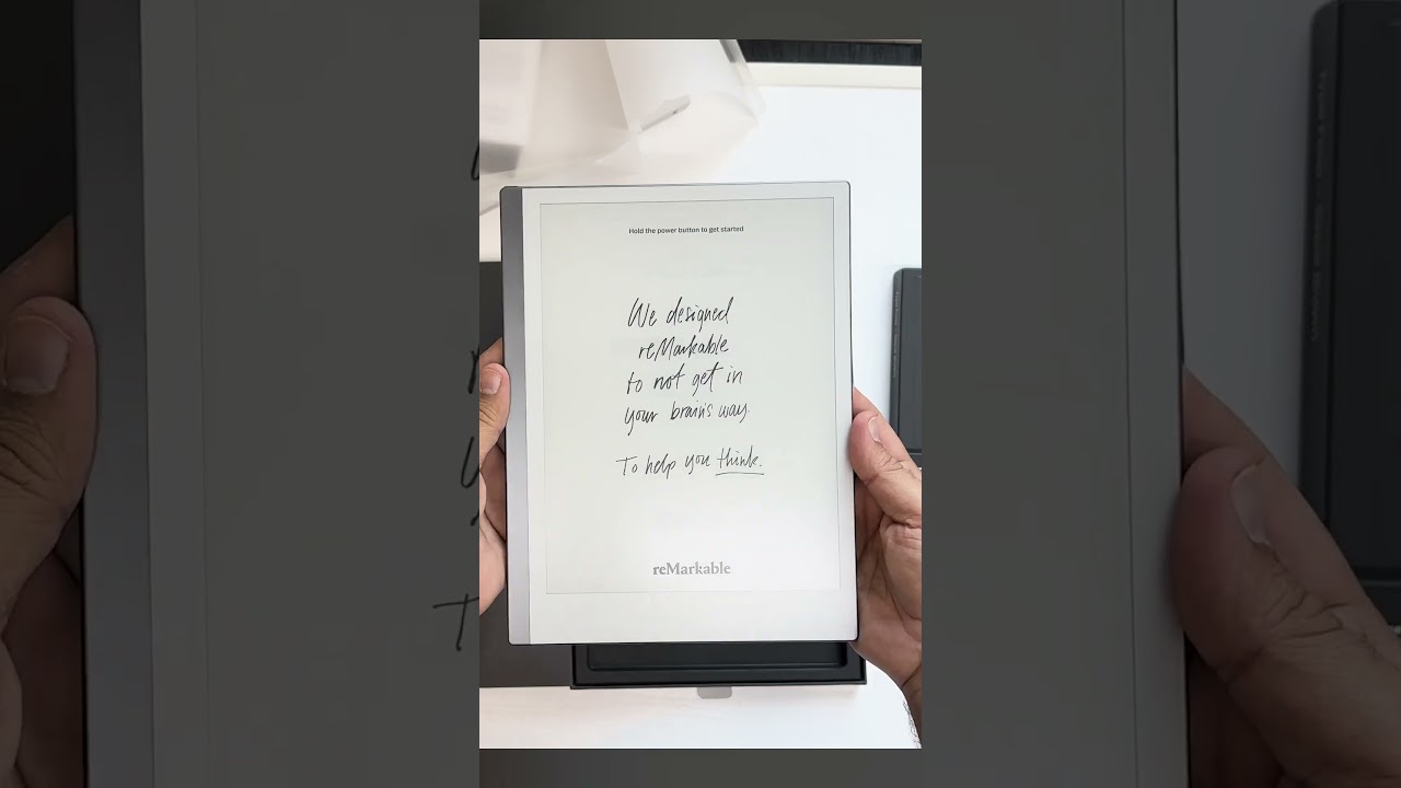 This Paper Tablet is a Minimalists' Dream - reMarkable 2 (2023