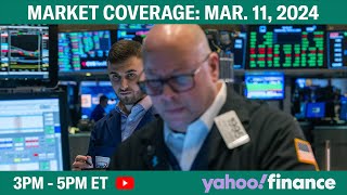 Stock market today: S\&P 500, Nasdaq dip ahead of key inflation print | March 11, 2024