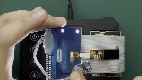 A Test Device can Make SPI OLED Display Play Video