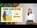 Sonntagschule - Gleichnis vom Sämann  (#Kinderstunde #Kinderkirche #Kindergottesdienst)