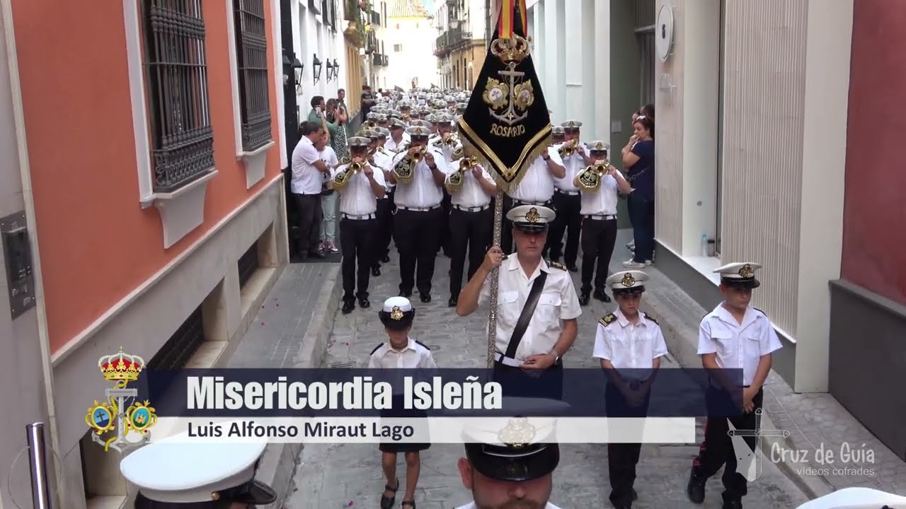 [4K] Rosario de Cádiz - Misericordia Isleña - Procesión Rosario de las Aguas 2023