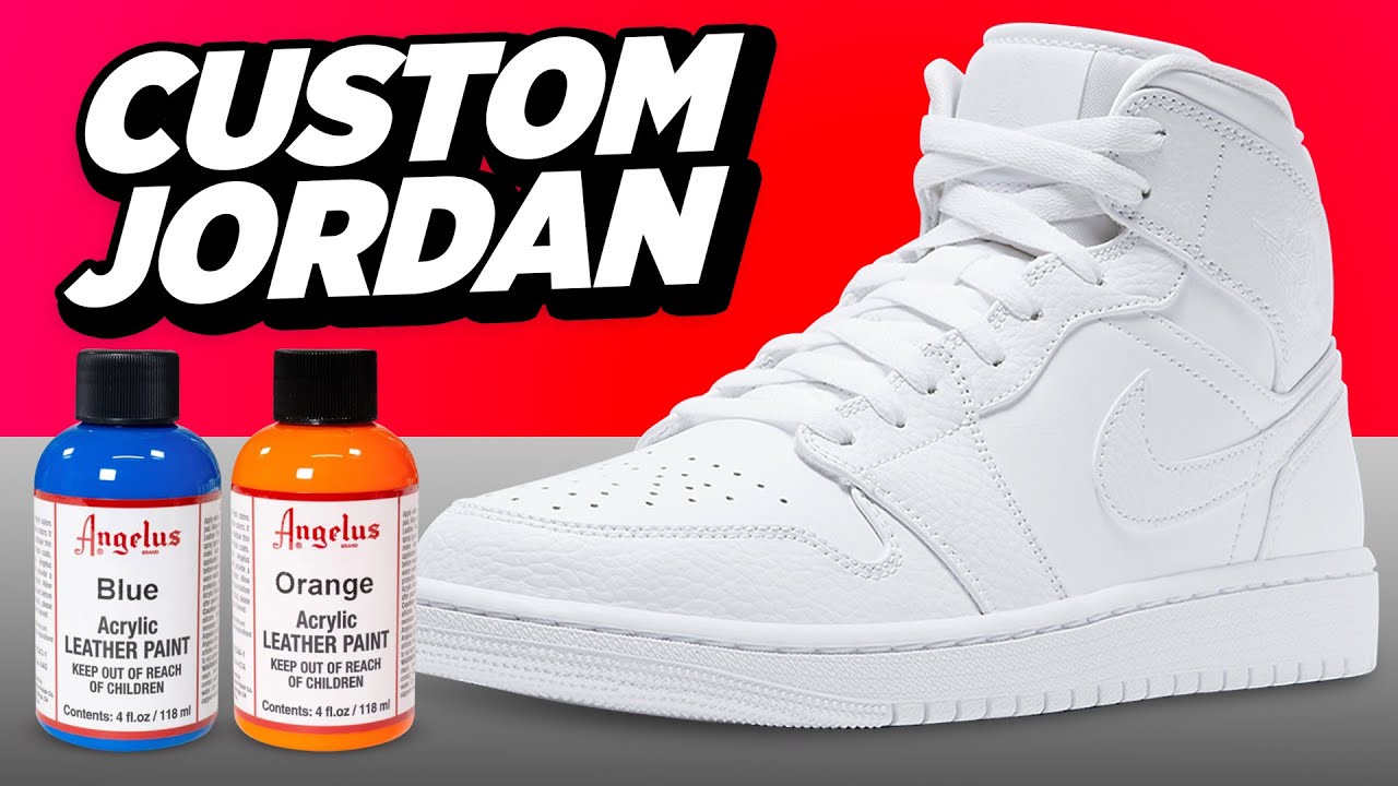 How To Customize Jordan 1's! (EASY) 