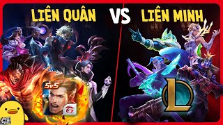 LIÊN QUÂN MOBILE đang dần lấy đi player của LIÊN MINH HUYỀN THOẠI? | NET CỎ