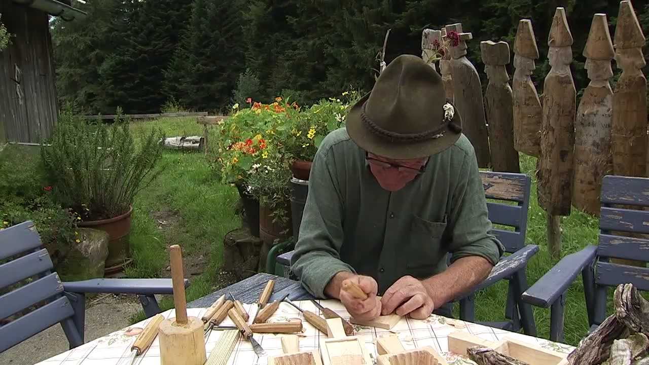 Herstellung von Buttermodel