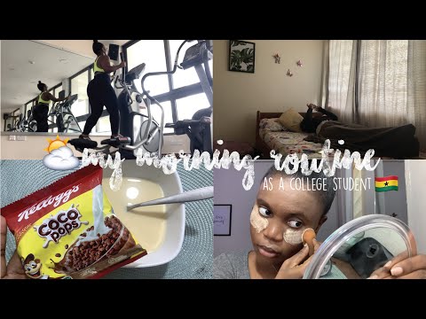 My Realistic Morning Routine As A Student | KNUST