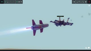 Besiege Level Editor : Auto tracking surface-to-air missile