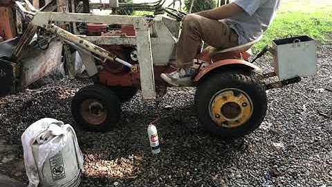 Working on the Sears Suburban & Johnson loader Part 2 of 3