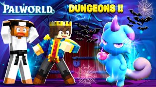 EXPLORING SPOOKY DUNGEONS WITH JACK IN PALWORLD !!😱
