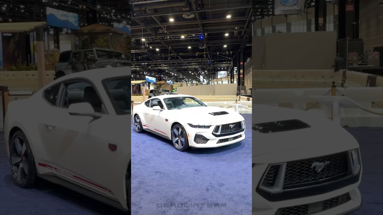 Wimbledon White Ford Mustang GT 60th Anniversary - Walkaround [4K] #mustang #forzahorizon5 #caredit