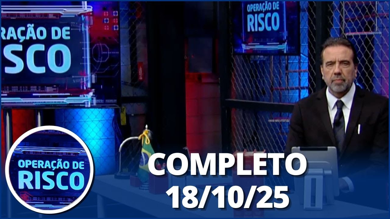 Operação de Risco: Homem tenta matar esposa, traficante quebra celular e mais 18/10/2025 | Completo