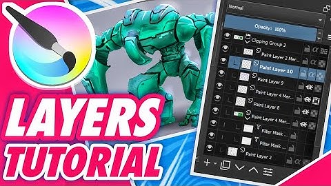 HOW TO use Layers in Krita | Beginner Friendly Layer Tutorial | Layer made easy