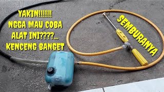 MEMBUAT ALAT CUCI MOTOR DAN MOBIL. 