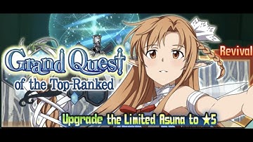 Sword Art Online Memory Defrag - Grand Quest of the Top-Ranked Event Full Story