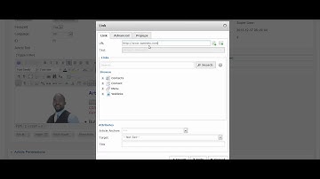 Joomla 2.5 Tutorial - How To Add Links In Your Articles