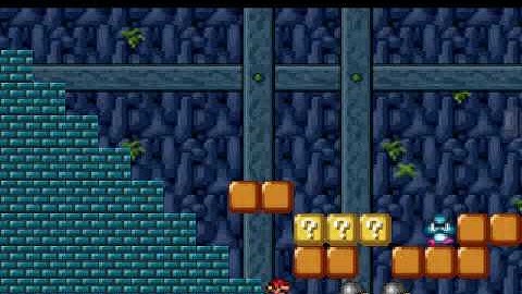 Super Mario Custom Levels: Crazy Cave