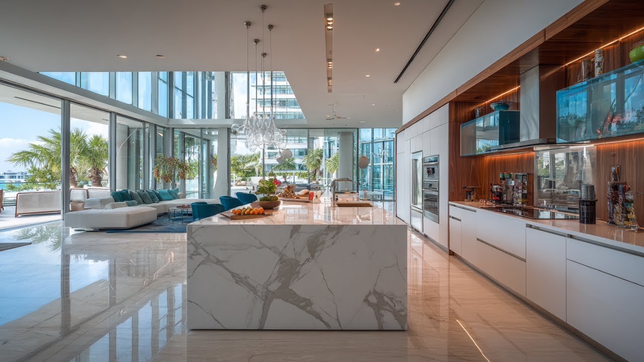 Breathtaking Luxurious Multimillion Mega Mansion with Beautiful Wood Finishes.