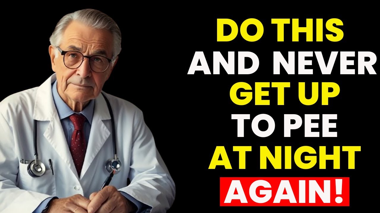 Outline Video Seniors: The Hidden Reason You Keep Waking Up to Pee at Night!  | Senior Health Tips