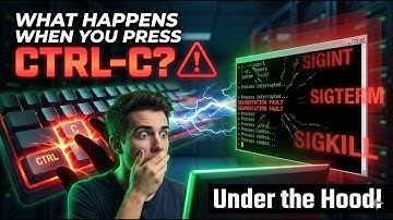 What Really Happens When You Press CTRL-C? (SIGINT, SIGTERM, SIGKILL Explained)
