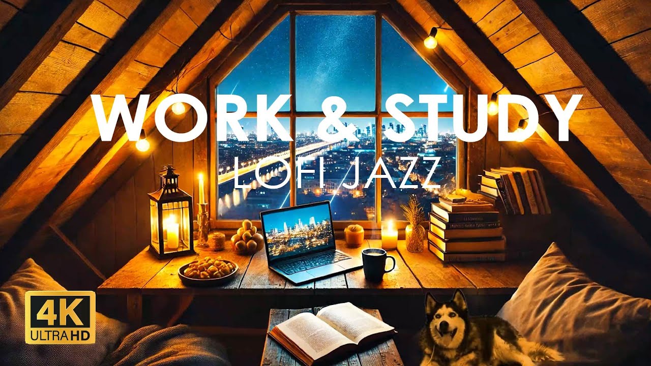 Work & Study Lofi Jazz - Relaxing Jazz Music for Work, Study, Focus ...