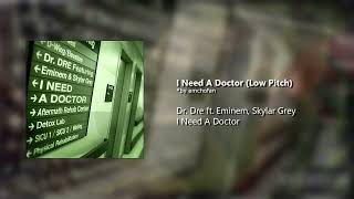 Dr. Dre ft. Eminem, Skylar Grey - I Need A Doctor (Low Pitch)