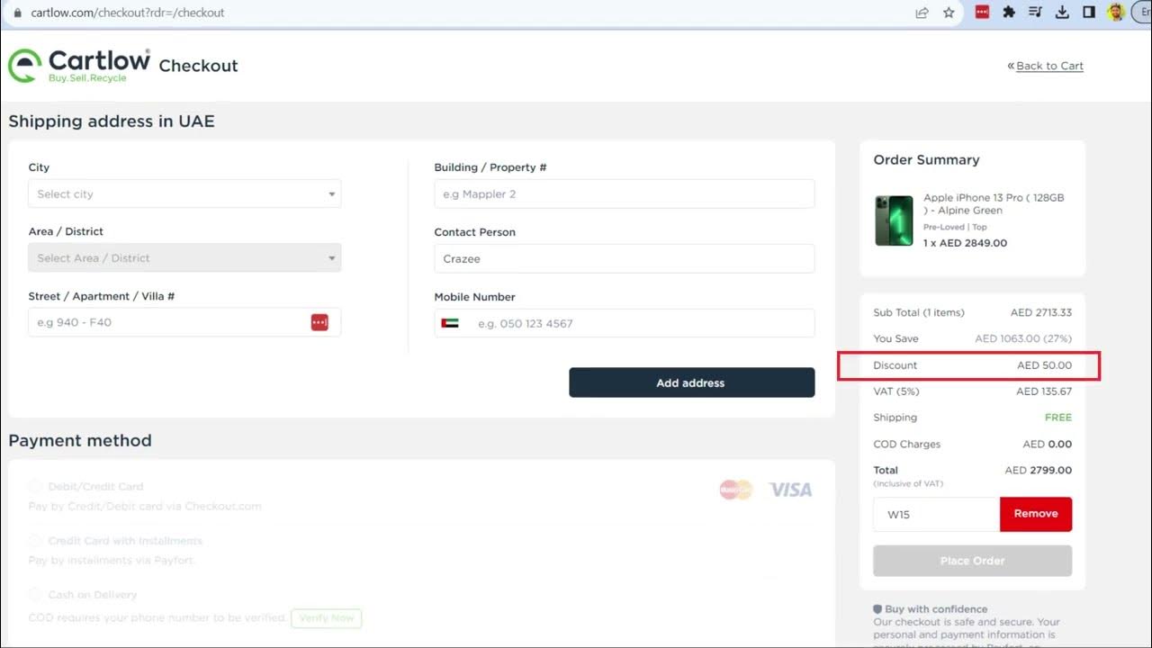 How To Use The Cartlow Coupon Code YouTube