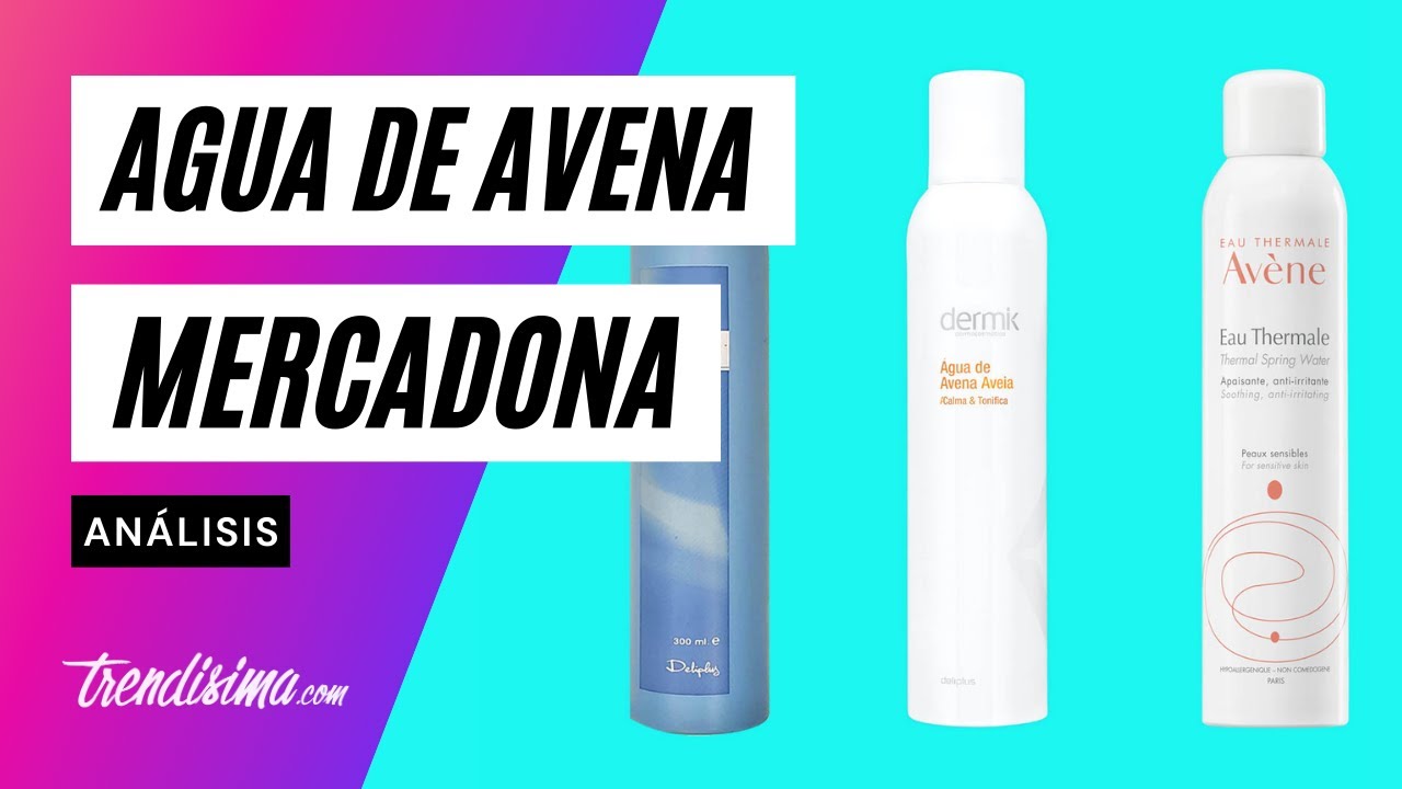 Agua Avena Mercadona y Avene ¿clones? ¿para qué sirve? - YouTube