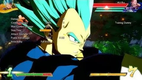 (Update)Vegeta Blue solo 100% ToD one spark 6 bars + Limit Breaker
