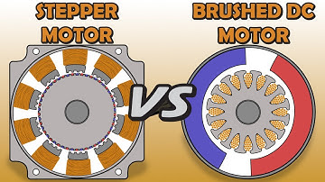 WHICH ONE IS BETTER? | Stepper Vs Brushed DC Motor