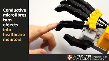 Conductive microfibres turn objects into healthcare monitors