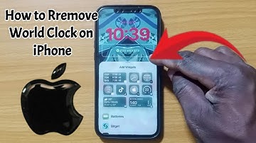 How to Remove World Clock on iPhone
