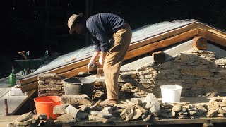 #37 Raising the Stone Walls, Placing the Sky Light