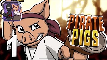 Ninja Ducks vs Pirate Pigs - Gameplay Walkthrough part 1🔥(iOS,Android)