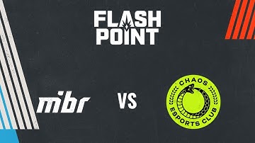 MIBR vs Chaos (Inferno) Map 2 - Flashpoint 1 - Phase 1 - Group Final