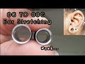 stretching from 0G to 00G + new goal size?! | ear stretching journey 